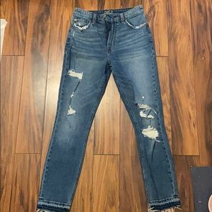 Abercrombie Simone High Rise Skim Jeans